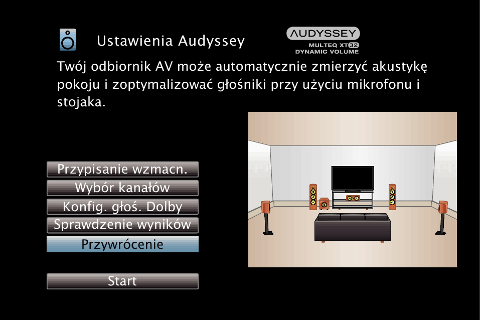 GUI AudysseySetup X3500